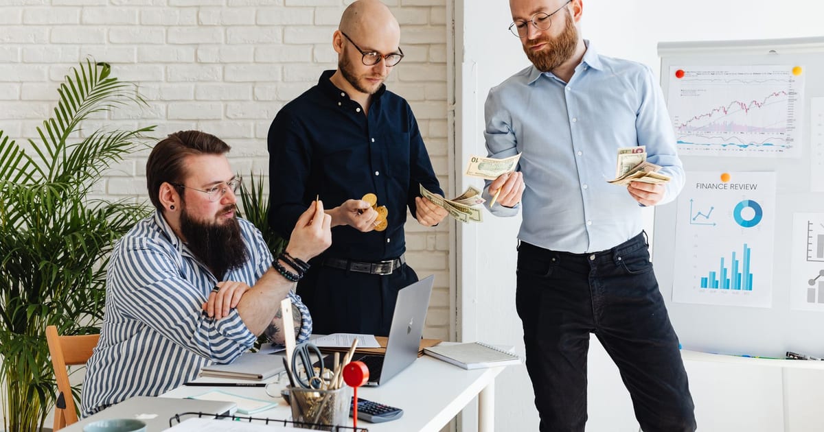 Engineering manager reviewing project budget during a hiring freeze